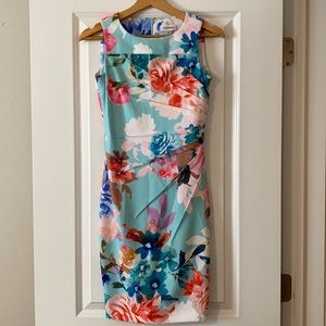 Floral Calvin Klein dress